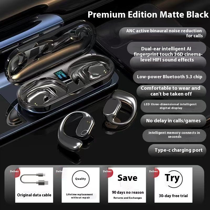 Fashion Wireless Ear Hook Bluetooth Headset